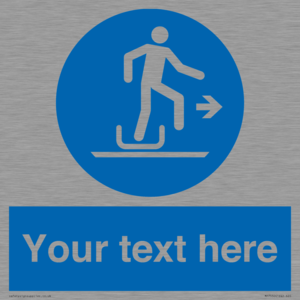 Custom Alighting from a toboggan to the right